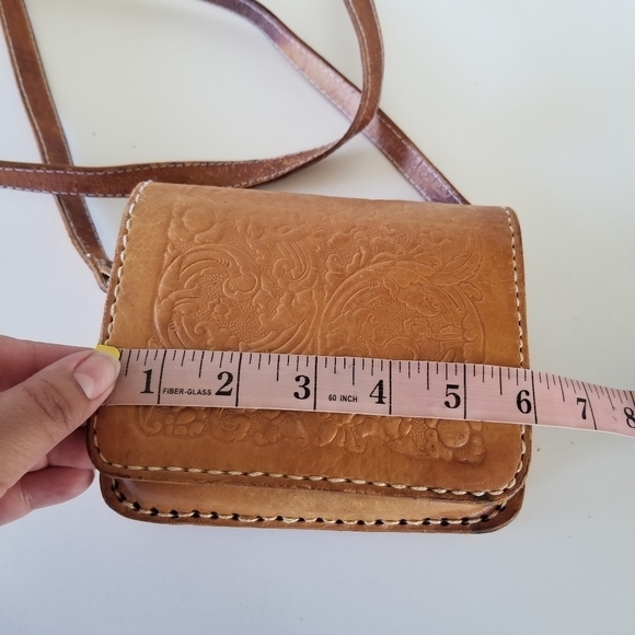 Leather Saddle Bag - Picture 7 of 9